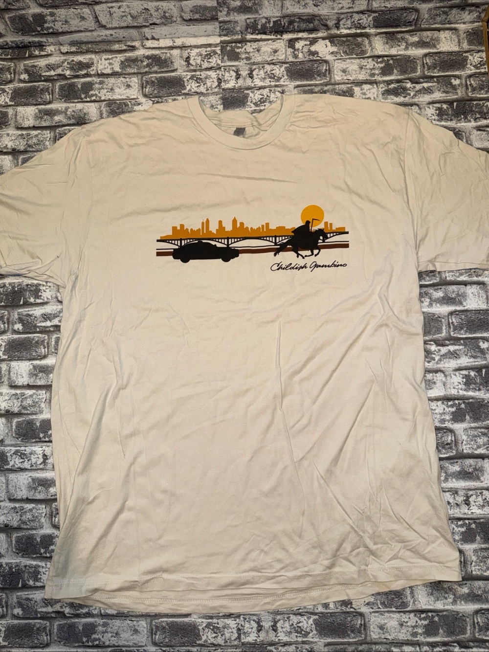 Childish Gambino 'This Is America-Death Ride Tour' Short Sleeve T-Shirt 2XL NWOT